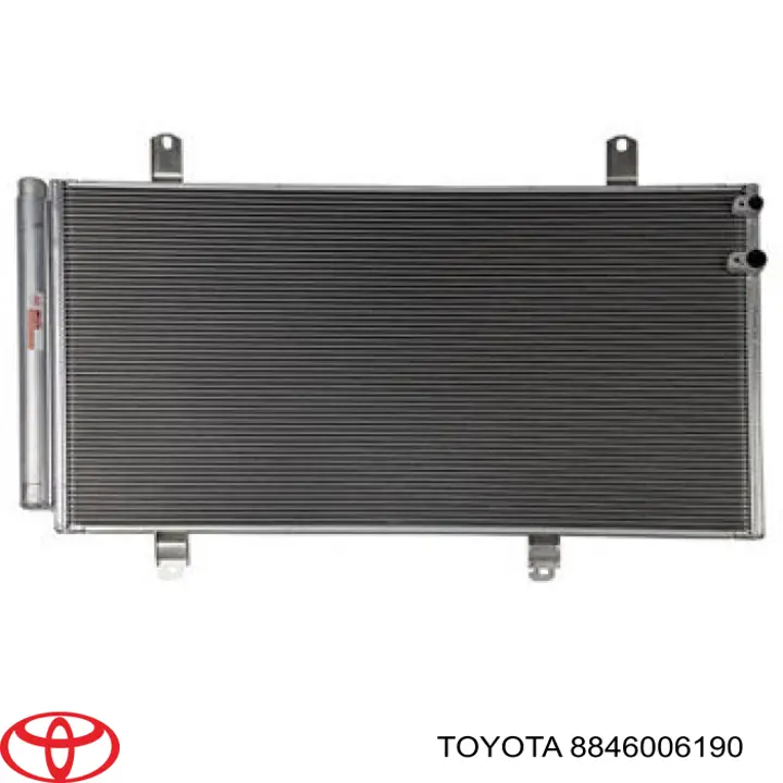 Aire acondicionado capacitor Toyota 8846006190 precio, desde 92,43 EUR
