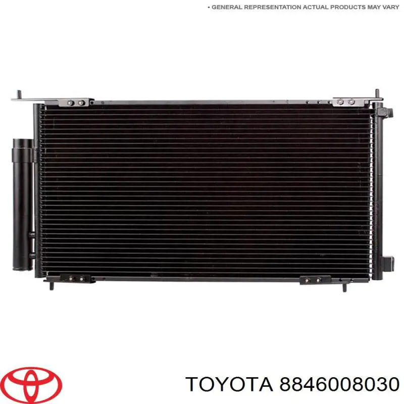 8846008040 Toyota condensador aire acondicionado