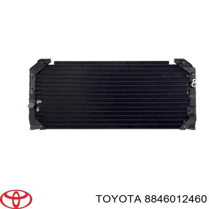 Radiador de aire acondicionado para Toyota Corolla 