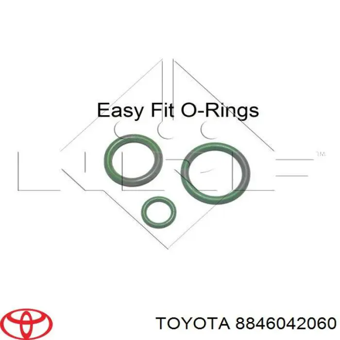 8846042060 Toyota condensador aire acondicionado