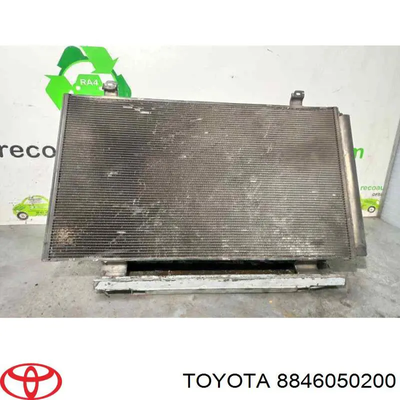 8846050200 Toyota condensador aire acondicionado