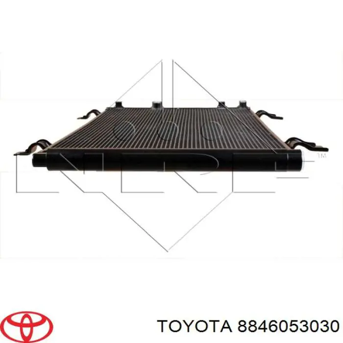 8846053030 Toyota condensador aire acondicionado