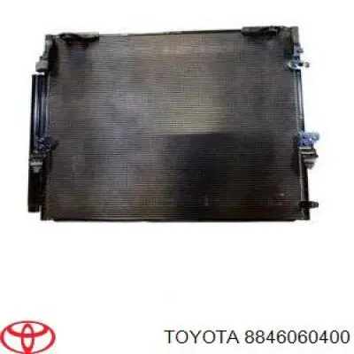 8846060400 Toyota condensador aire acondicionado