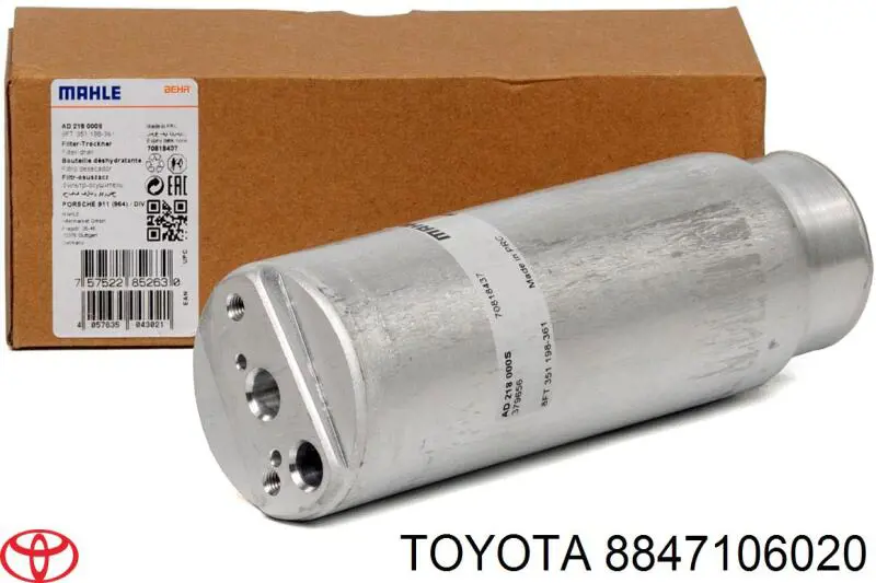 8847106020 Toyota receptor-secador del aire acondicionado