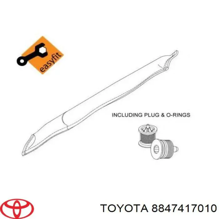 Comprar 8847417010 Toyota Filtro secador de aire acondicionado