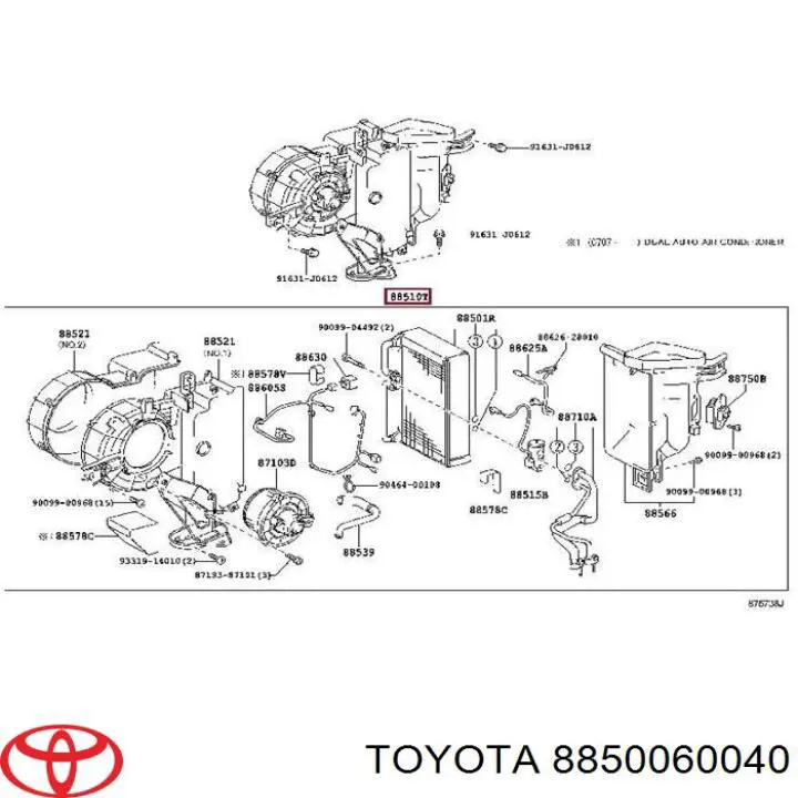 8850060040 Toyota