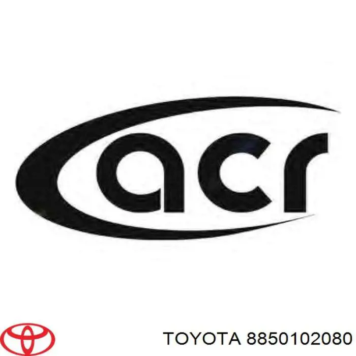 Evaporador de aire acondicionado 8850102080 Toyota