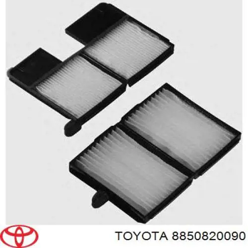 Filtro de habitáculo 8850820090 Toyota