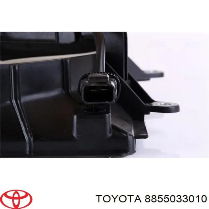 Difusor de radiador, ventilador de refrigeración, condensador del aire acondicionado, completo con motor y rodete Toyota Avensis 1 T22