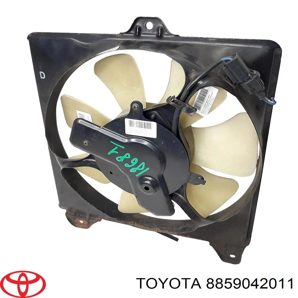 8859042011 Toyota condensador aire acondicionado