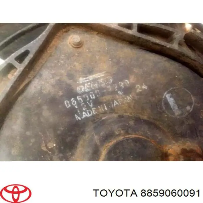 8859060091 Toyota ventilador para radiador de aire acondicionado
