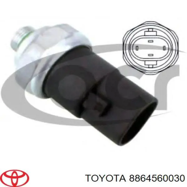 Presostato, aire acondicionado Toyota Corolla E12