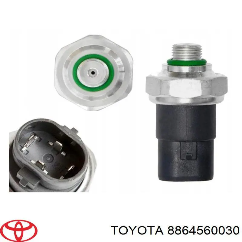 Presostato, aire acondicionado Toyota Corolla E12