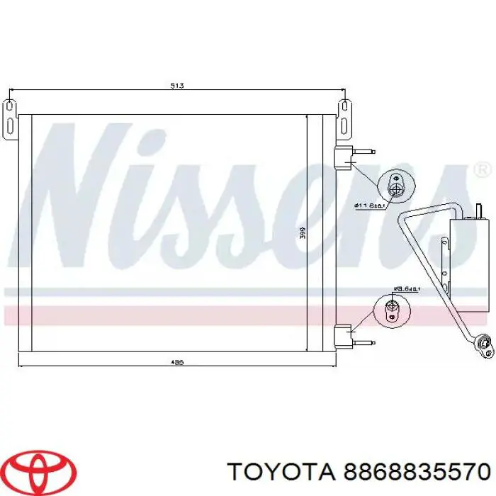 8868835570 Toyota 