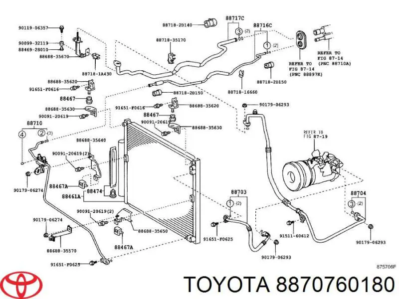 8870760180 Toyota