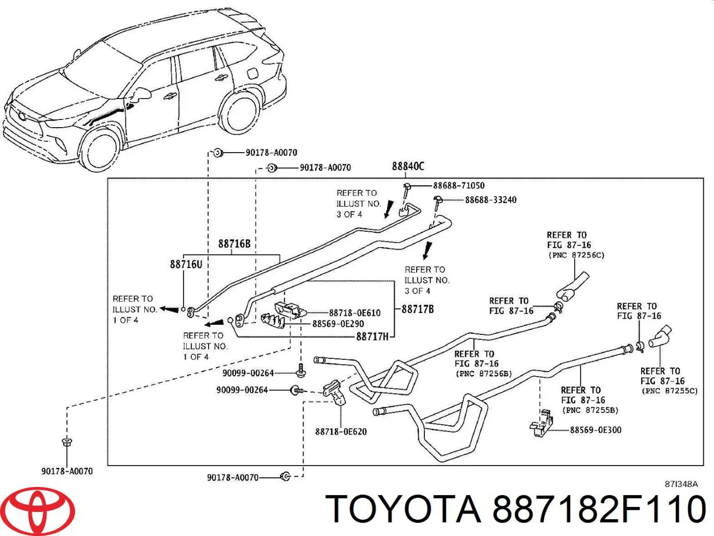 887182F110 Toyota