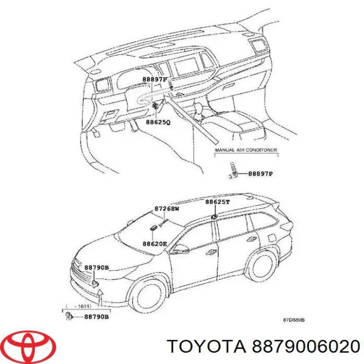 8879006020 Toyota