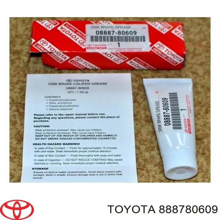 Comprar 888780609 Toyota Grasa para sistemas de frenos