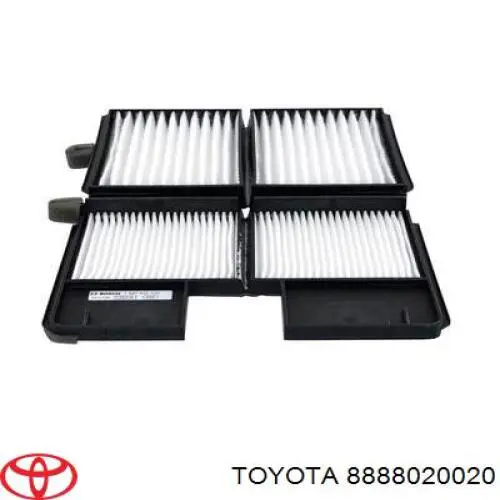 8888020020 Toyota filtro habitáculo