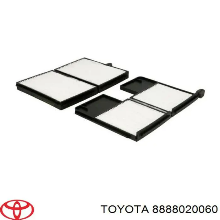 Filtro de habitáculo 8888020060 Toyota