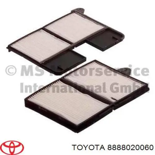 Filtro de cabina Toyota 8888020060 precio, desde 12,46 EUR