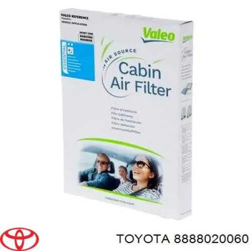 Comprar 8888020060 Toyota Filtro de aire del habitáculo