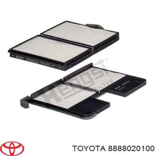 8888020100 Toyota filtro habitáculo