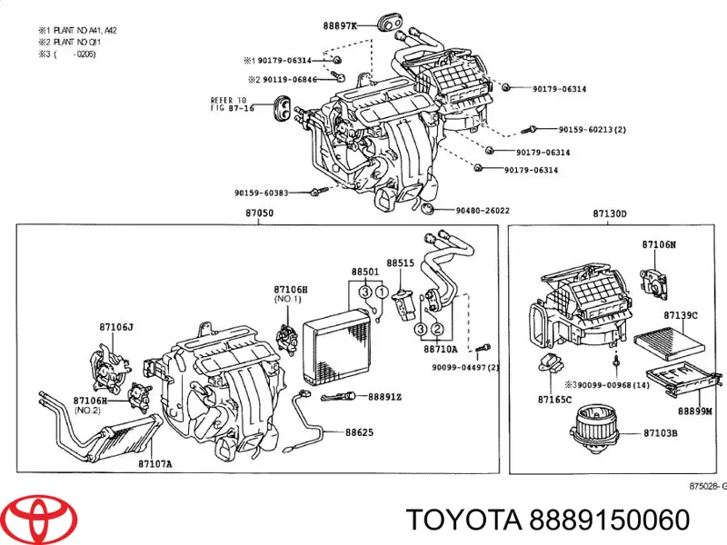 8889150060 Toyota