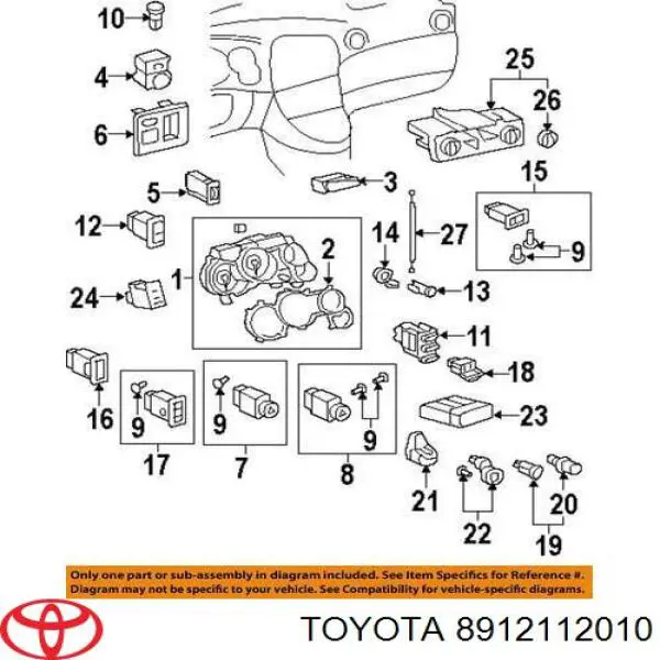 8912112010 Toyota