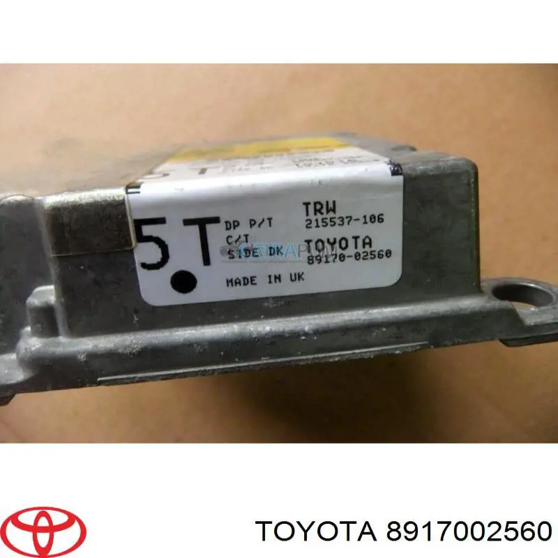 Comprar 8917002560 Toyota Módulo de control de airbag