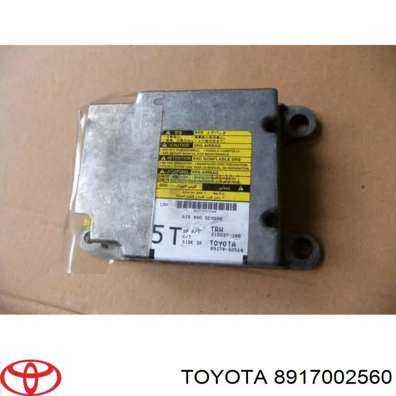 Módulo de control de airbag Toyota 8917002560 precio, desde 59,53 EUR