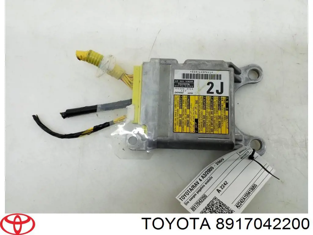 8917042200 Toyota procesador del modulo de control de airbag