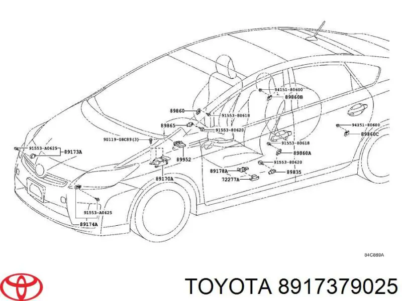 8917379025 Toyota