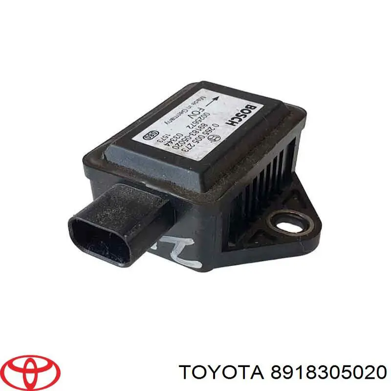 Sensor de aceleración longitudinal 0265005273 Bosch