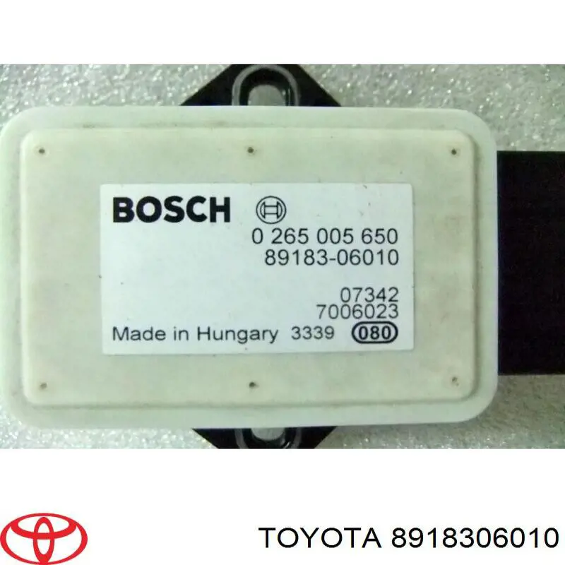 Sensor de aceleración longitudinal Toyota 8918306010 precio, desde 53,72 EUR