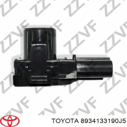 8934133190J5 Toyota sensor alarma de estacionamiento (packtronic Trasero Lateral)