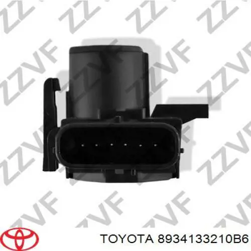 8934133210B6 Toyota sensor de alarma de estacionamiento(packtronic Parte Delantera/Trasera)