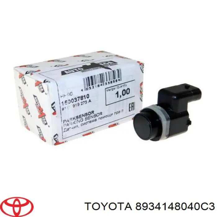 Sensor Alarma De Estacionamiento (packtronic) Frontal para Toyota Prius (ZVW5)