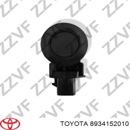 8934152010 Toyota sensor de aparcamiento trasero