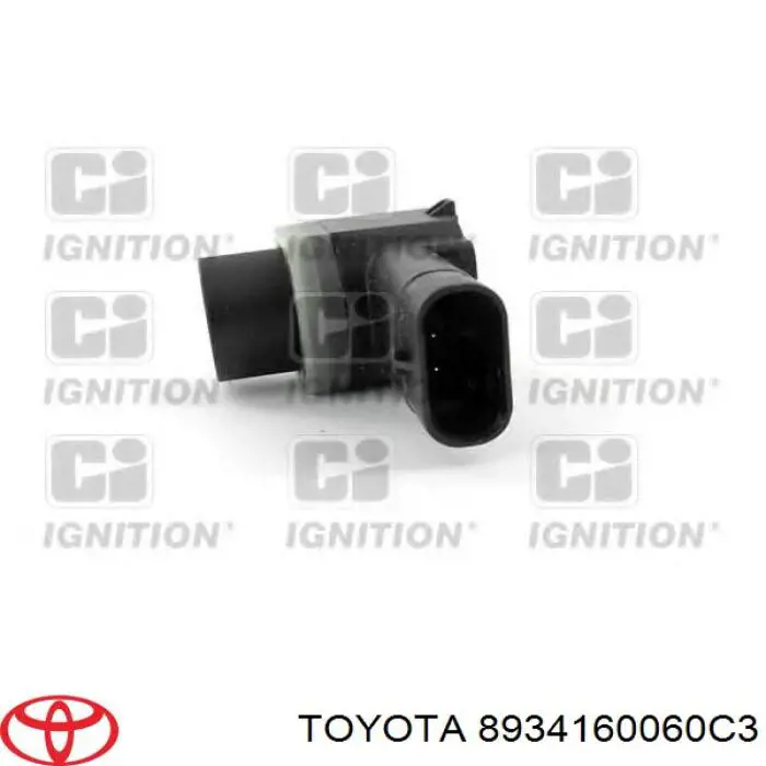 Comprar 8934160060C3 Toyota Sensor de estacionamiento delantero