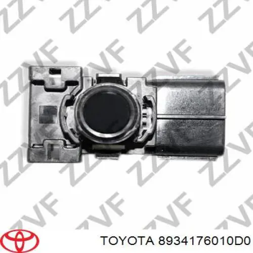 Comprar 8934176010D0 Toyota Sensor lateral delantero/trasero de aparcamiento