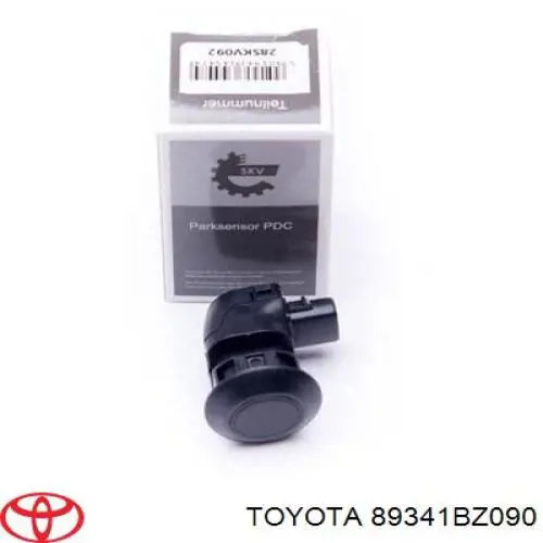 89341BZ090 Toyota sensor alarma de estacionamiento trasero