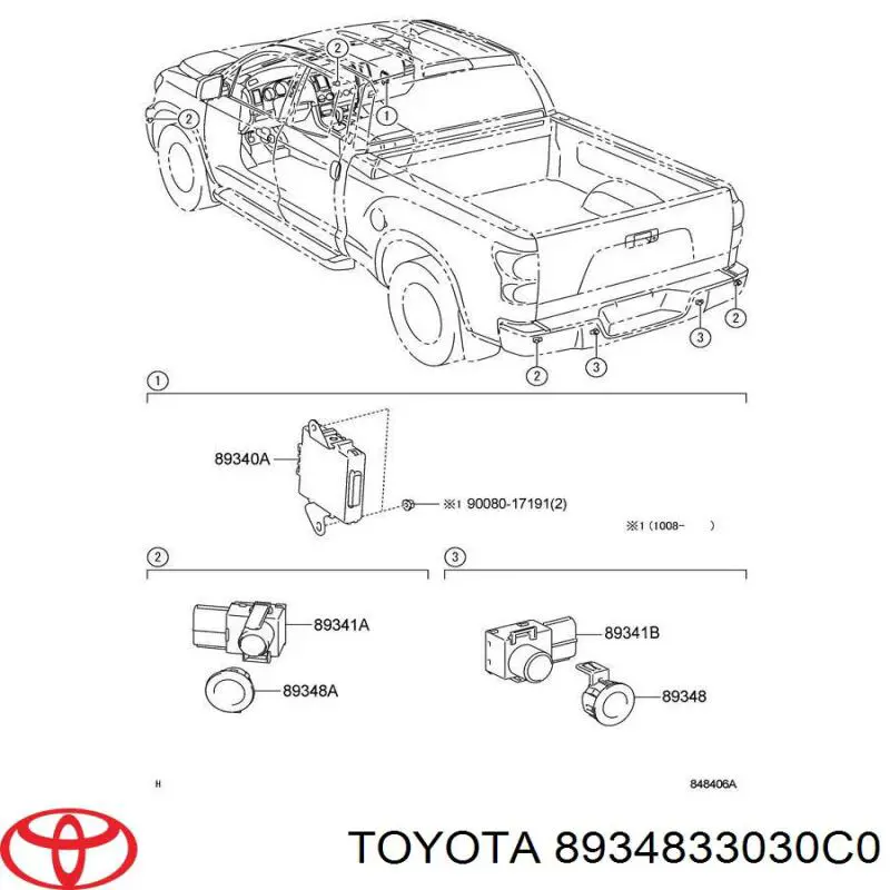 8934833030C0 Toyota