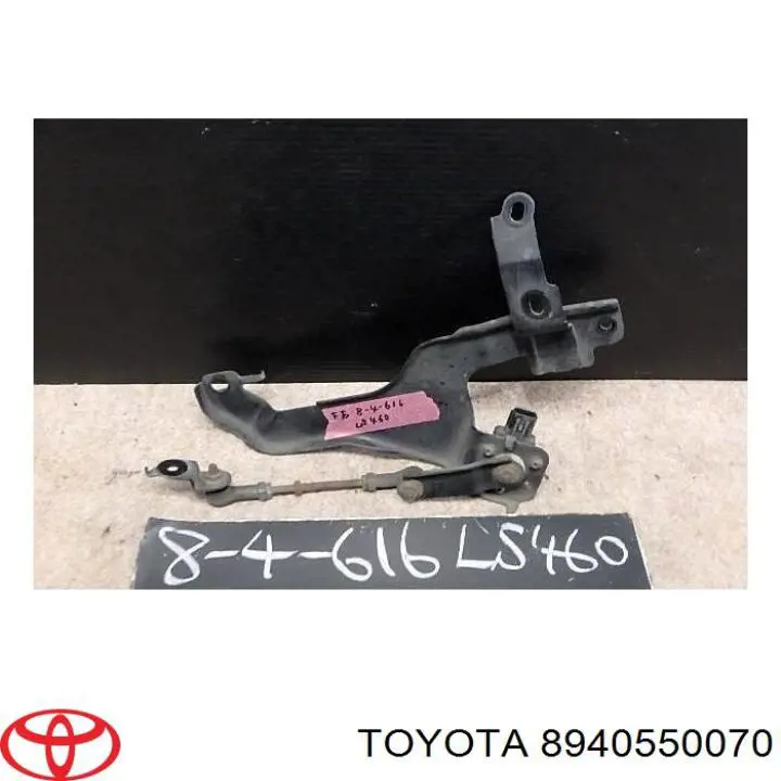 8940550070 Toyota sensor, nivel de suspensión neumática, delantero derecho