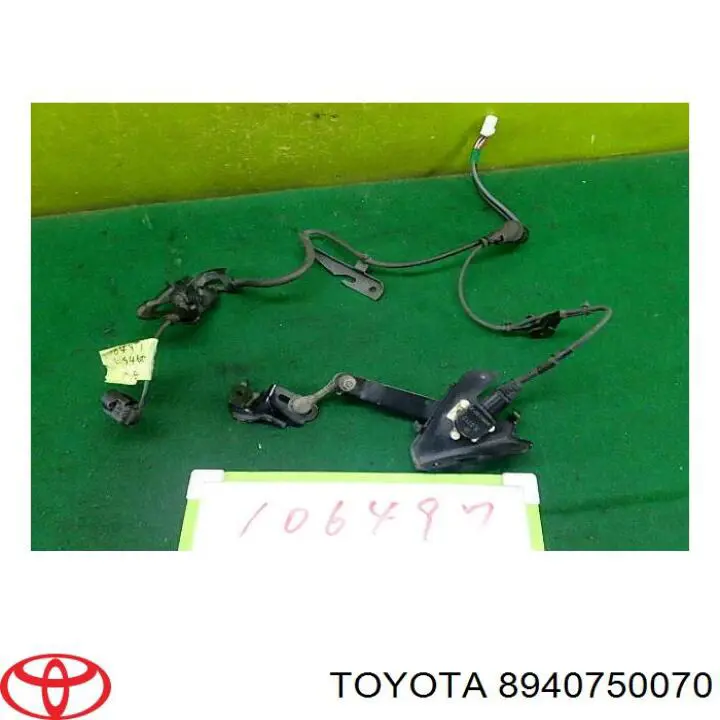 8940750070 Toyota sensor, nivel de suspensión neumática, trasero derecho