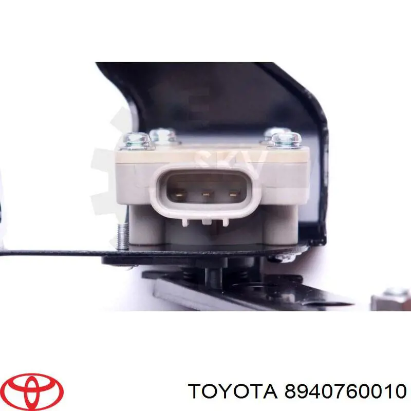 8940760010 Toyota sensor, nivel de suspensión neumática, trasero