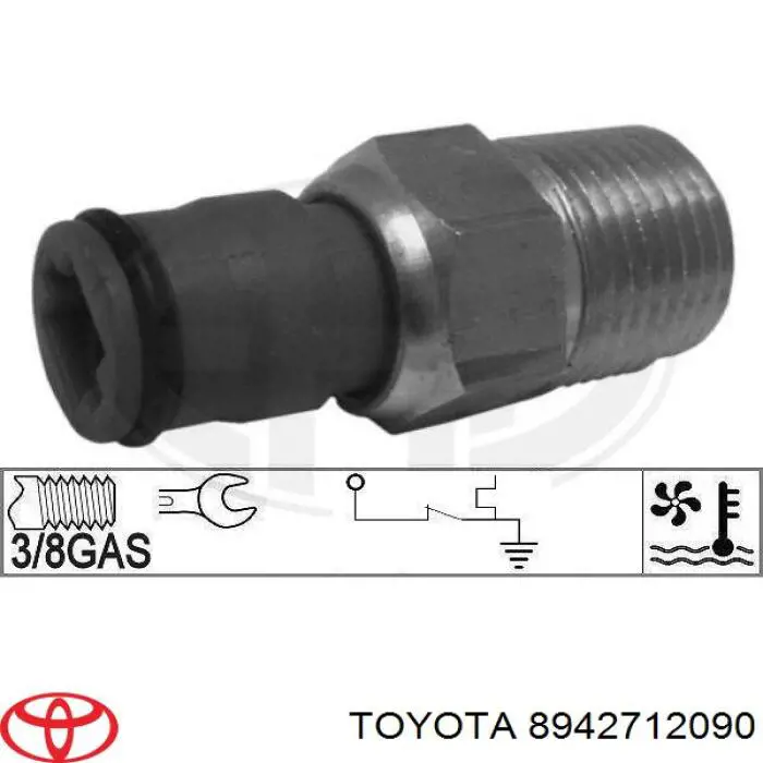 Sensor de temperatura  Toyota 8942712090 precio, desde 17,30 EUR
