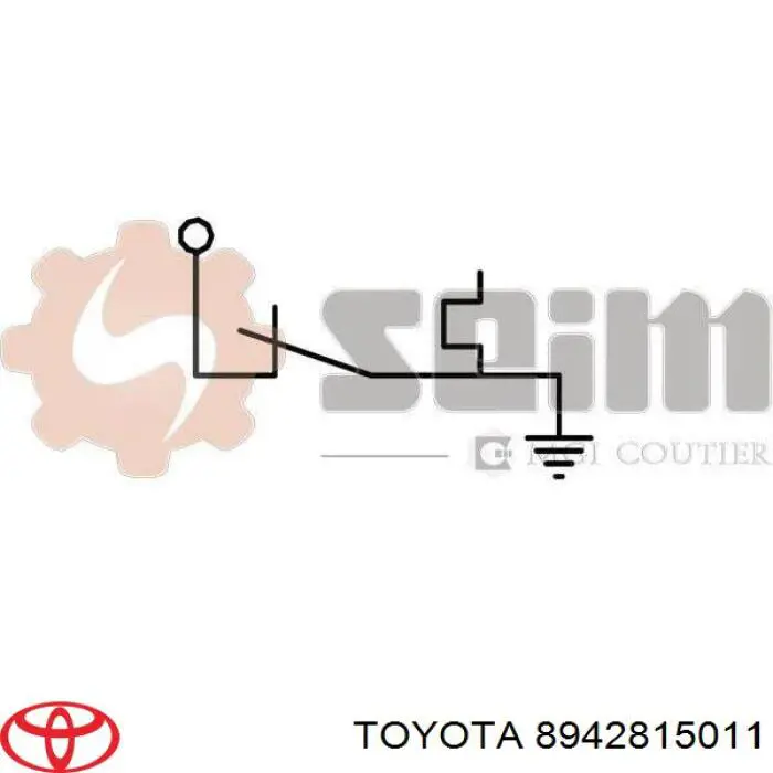 Comprar 8942815011 Toyota Sensor de temperatura del refrigerante, salpicadero