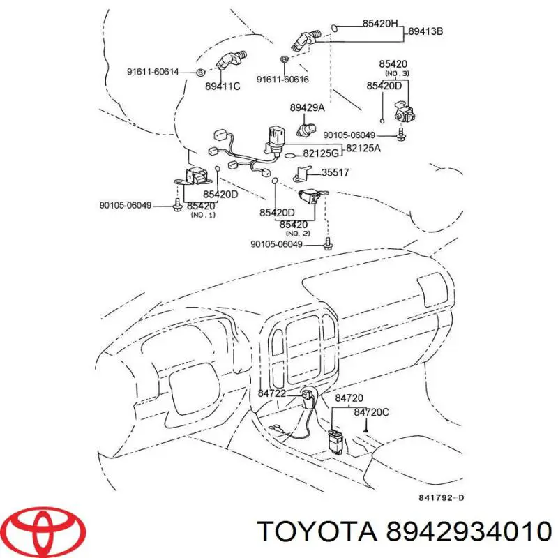 8942934010 Toyota