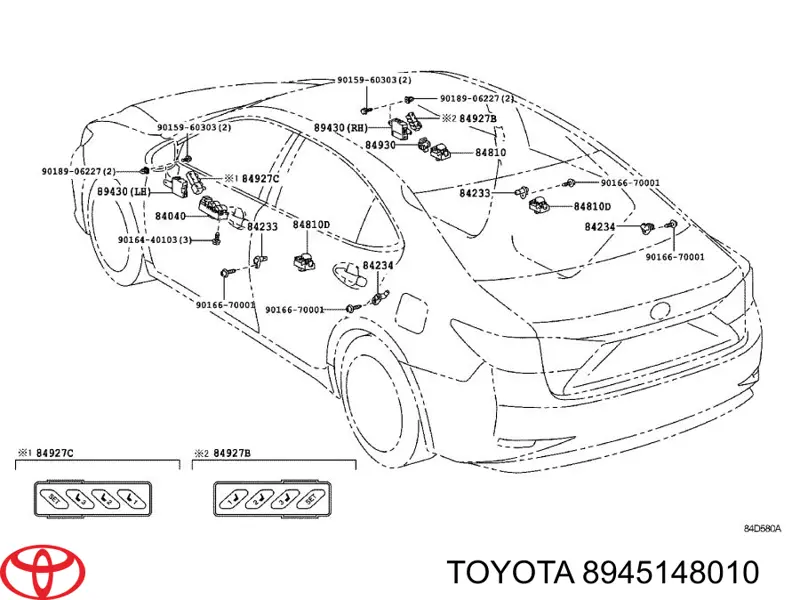 Sensor de posición del selector de la transmisión automática Toyota 8945148010 precio, desde 77,93 EUR